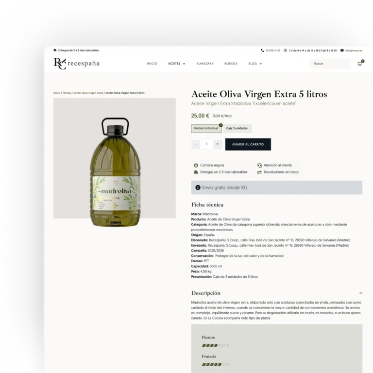 Aceite villarejo salvanes