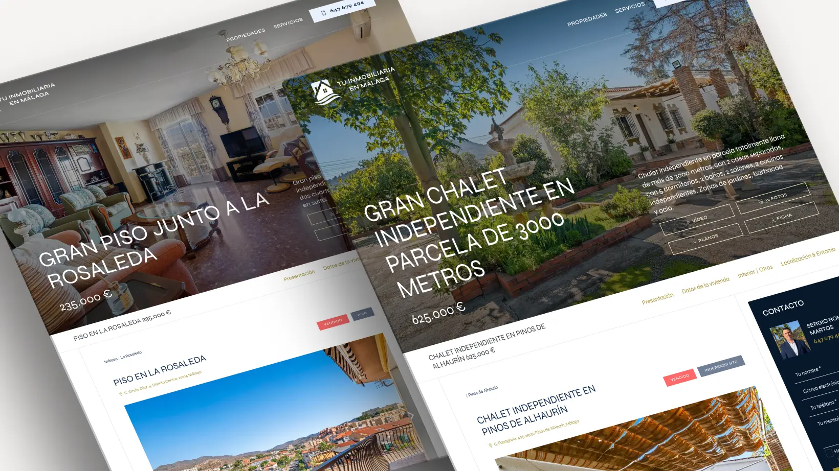 Montaje con dos ulas portadas de rls web tuinmobiliariaenmalaga.com